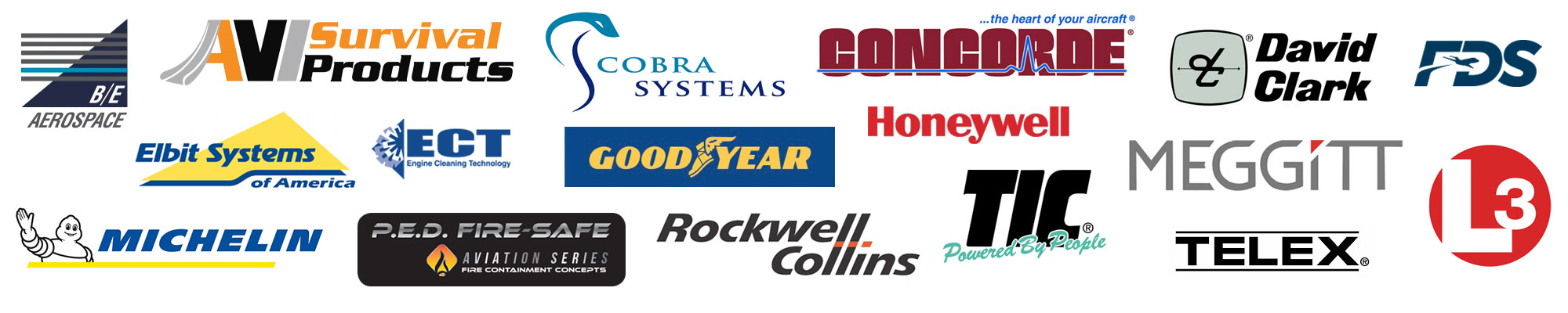 Cosgrove Aircraft Service, Inc. clients logos